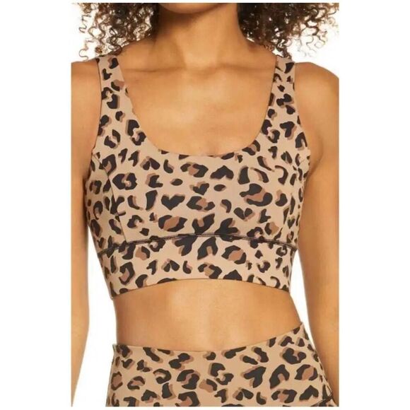 IVL into the wild leopard print sports bra size 12 - Picture 1 of 6
